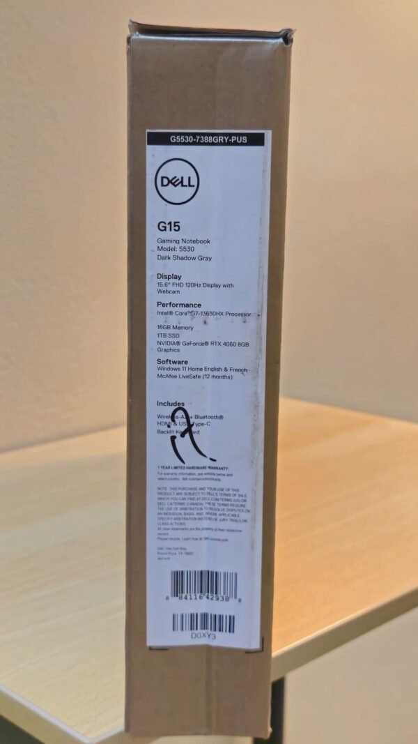 💻 Dell G15 G5530-7388GRY-PUS
