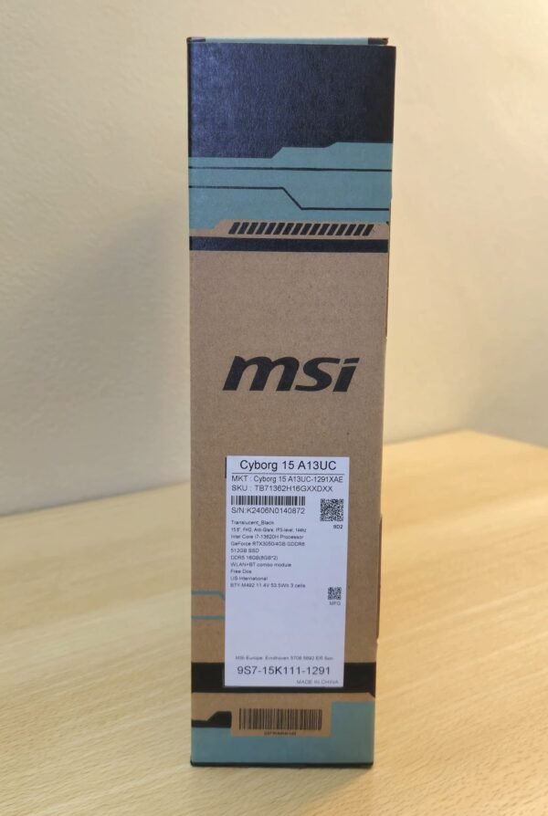 MSI CYBORG A13UC-1291XAE (2024)
